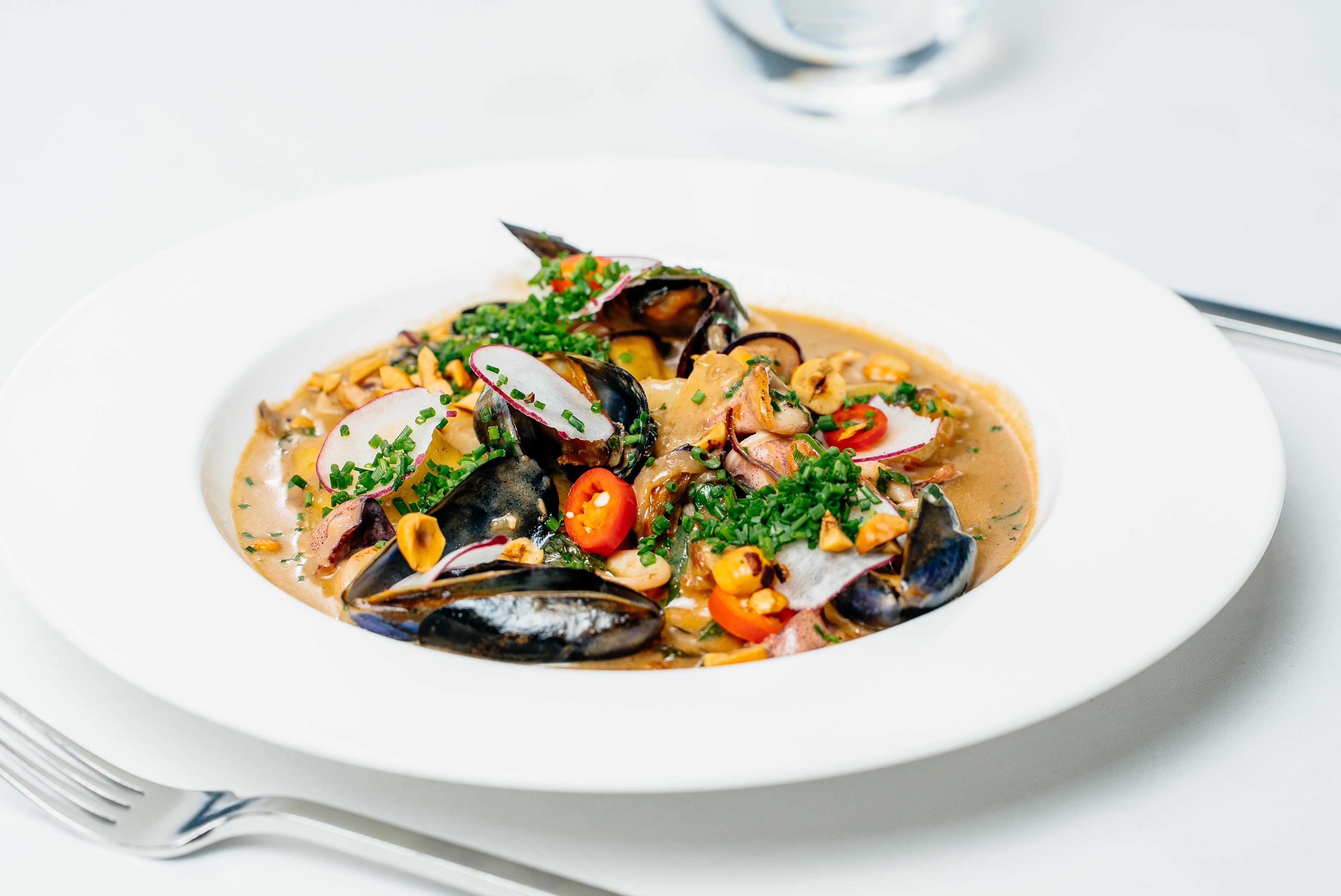 Precise Resort Bad Saarow Exterior photo A seafood stew